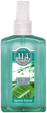 114 EAU DE COLOGNE SPORTY GREEN