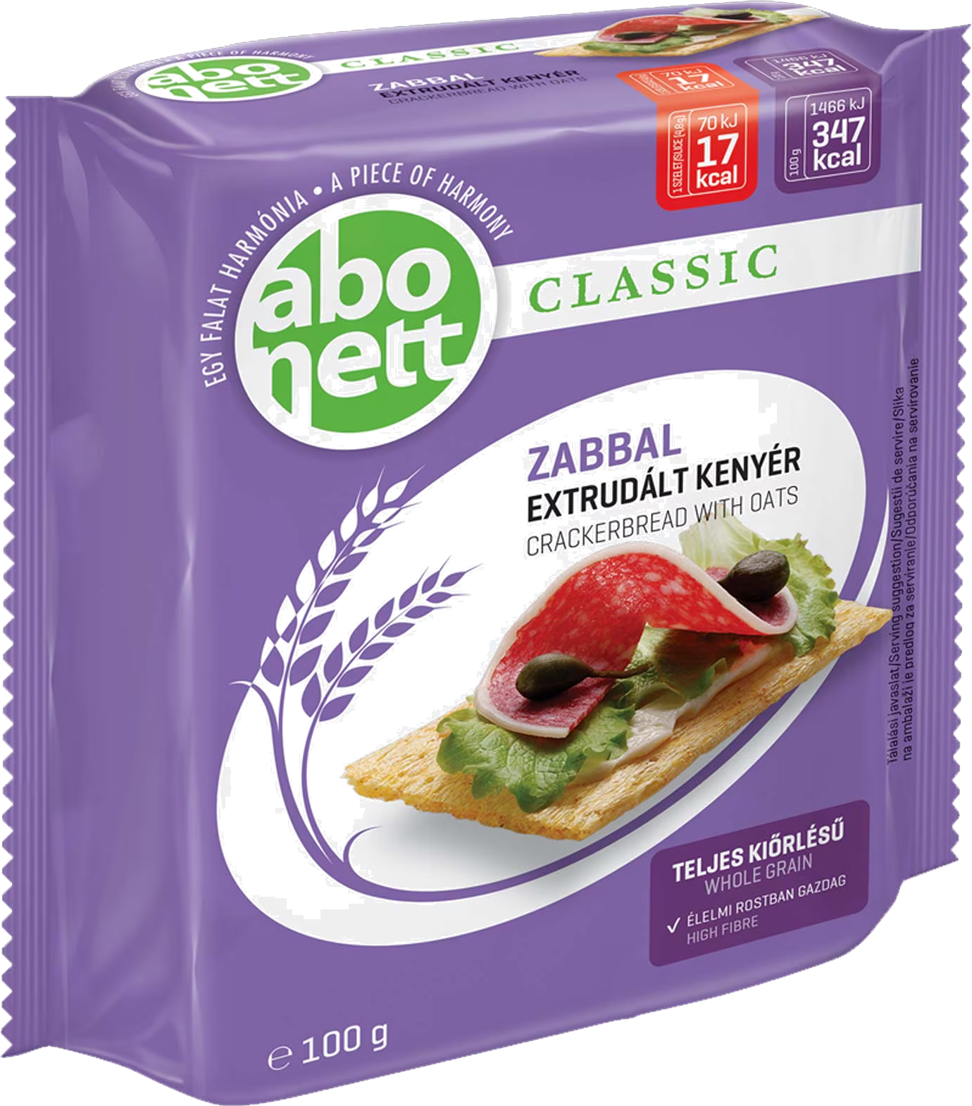 ABONETT FREE CRACKERBREAD OATS