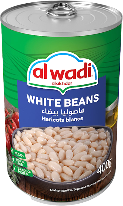 AL W WHITE BEANS 425G