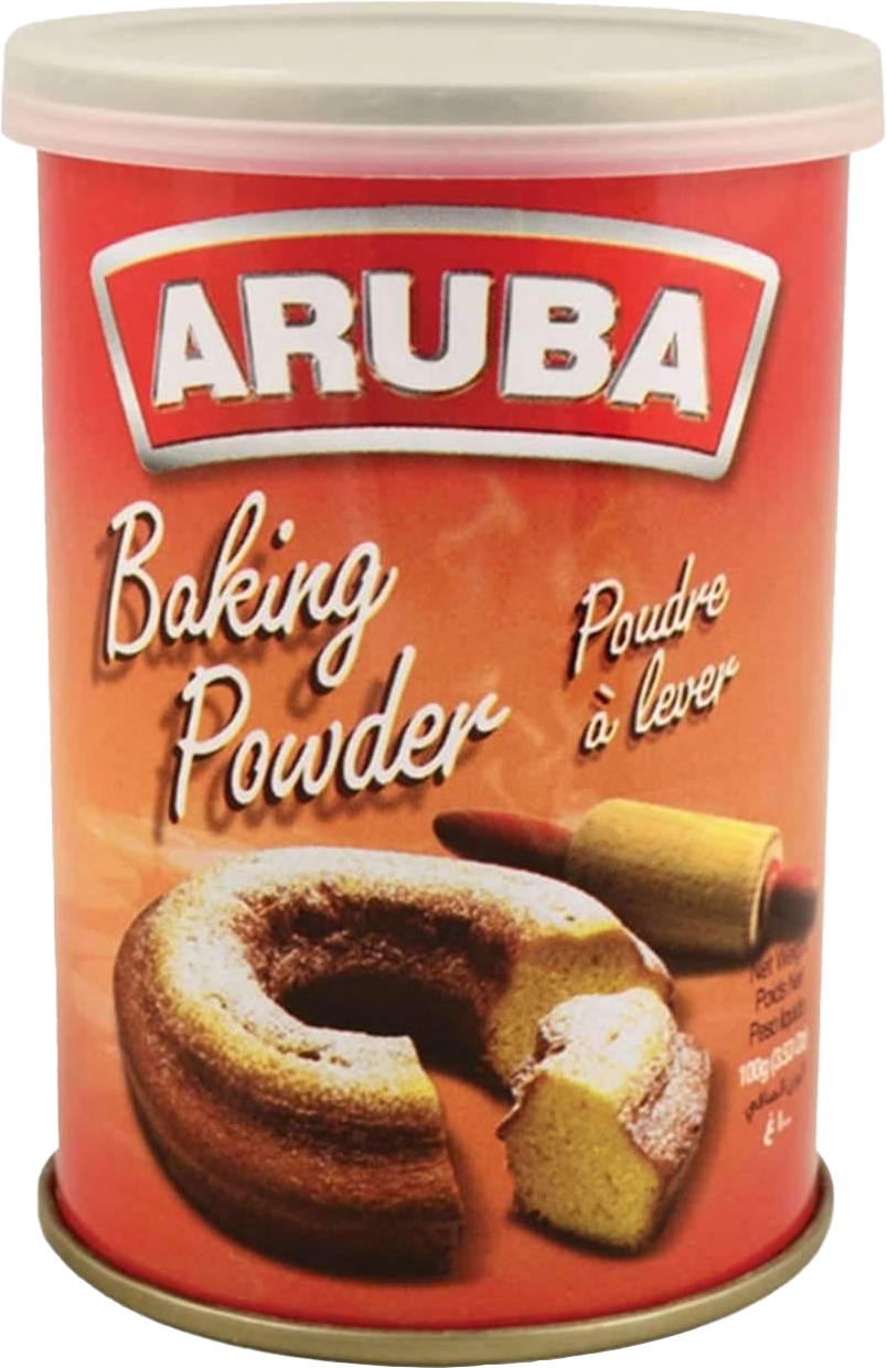 ARUBA BAKING POWDER TIN