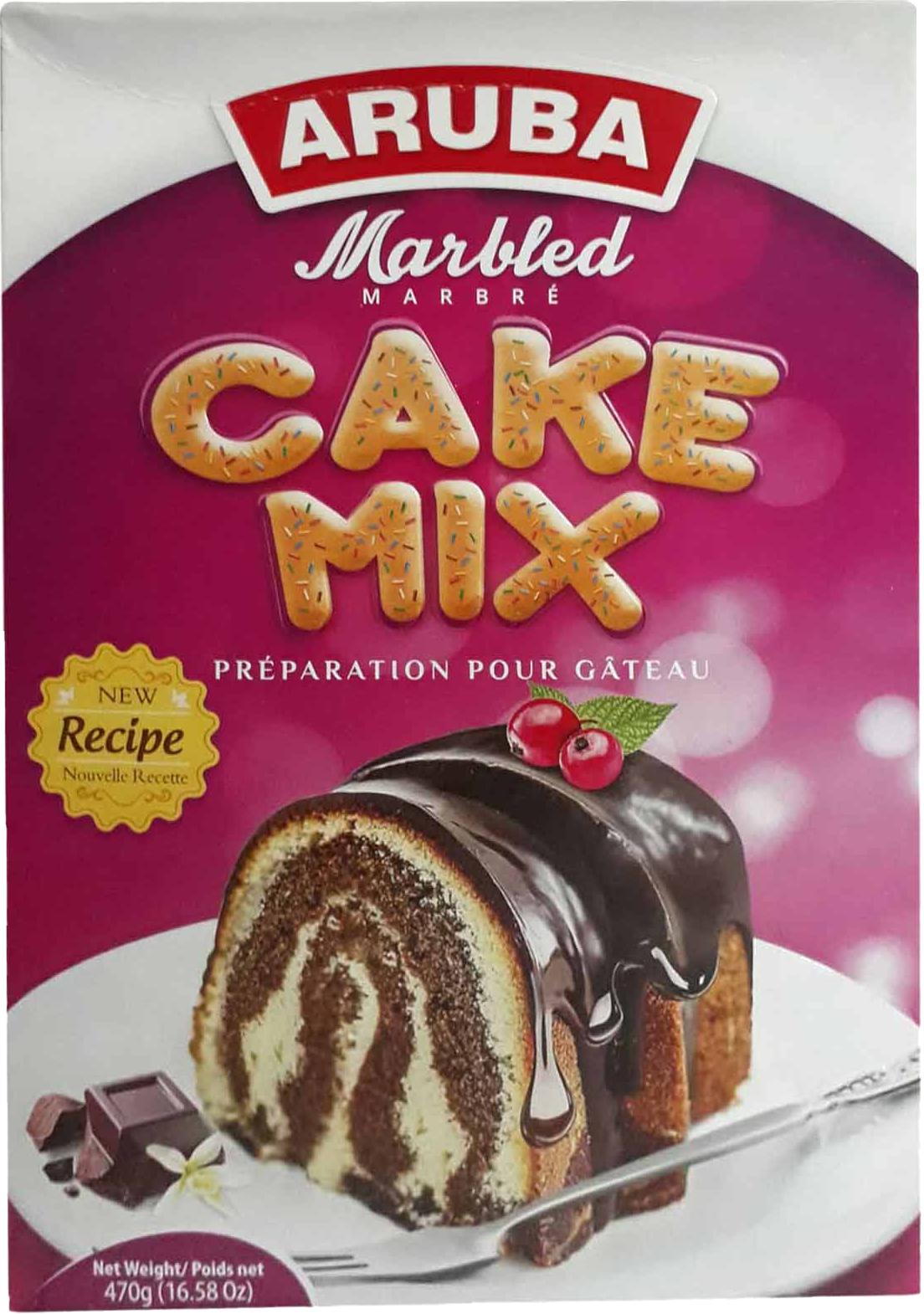 ARUBA CAKE MIX MARBLED