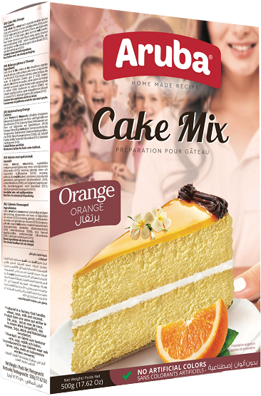ARUBA CAKE MIX ORANGE