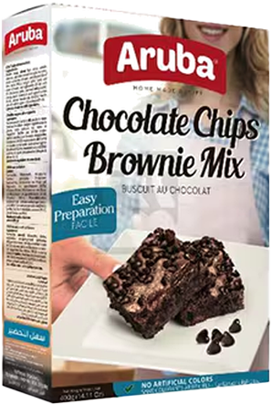 ARUBA CHOCOLATE CHIP BROWNIE MIX