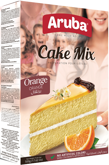 ARUBA ENGLISH CAKE MIX ORANGE
