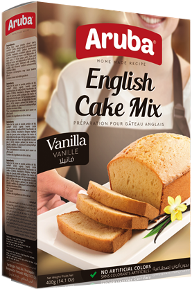 ARUBA ENGLISH CAKE MIX VANILLE