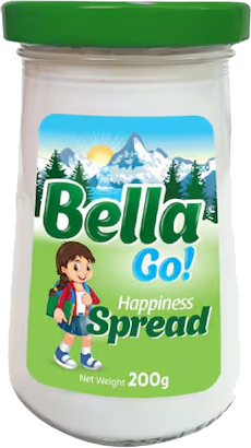 BELLA GO CHEESE SPREAD JAR