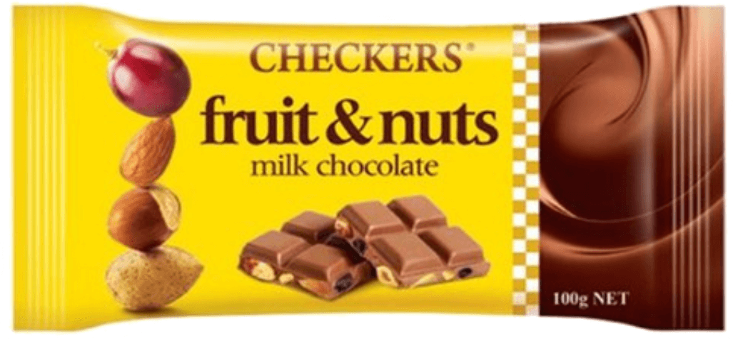 CAND.CHOCO FRUITY AND NUTS 25%