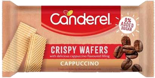 CANDEREL CRISPY WAFERS CAPPUCCINO