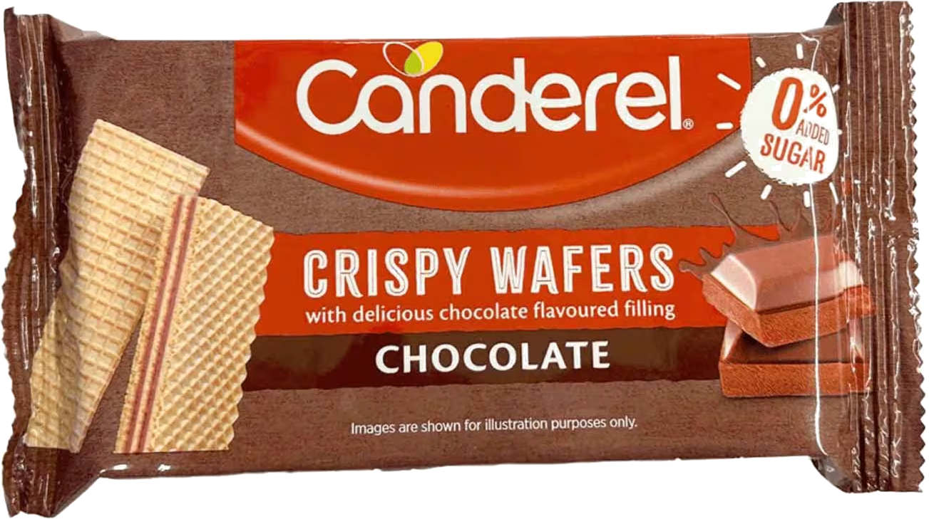 CANDEREL CRISPY WAFERS CHOCO