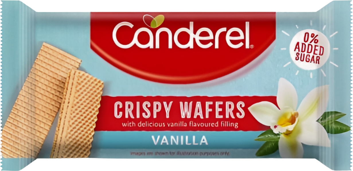CANDEREL CRISPY WAFERS VANILLA