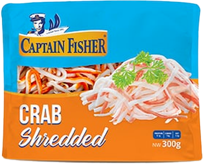CAP FISHER CRAB SHREDDED