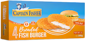 CAPTAIN FISHER FISH BURGER*4