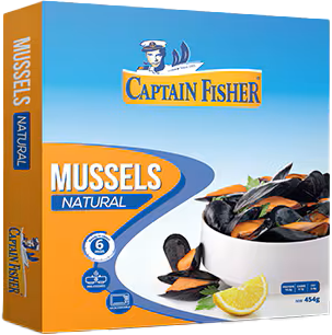CAPTAIN FISHER NATURAL MUSSELS