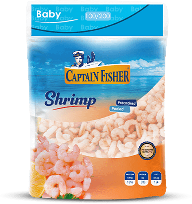 CAPTAIN FISHER SHRIMP BABY 100/200