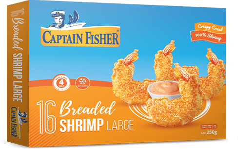CAPT.FISHER BREADED BUTT. SHRIMP