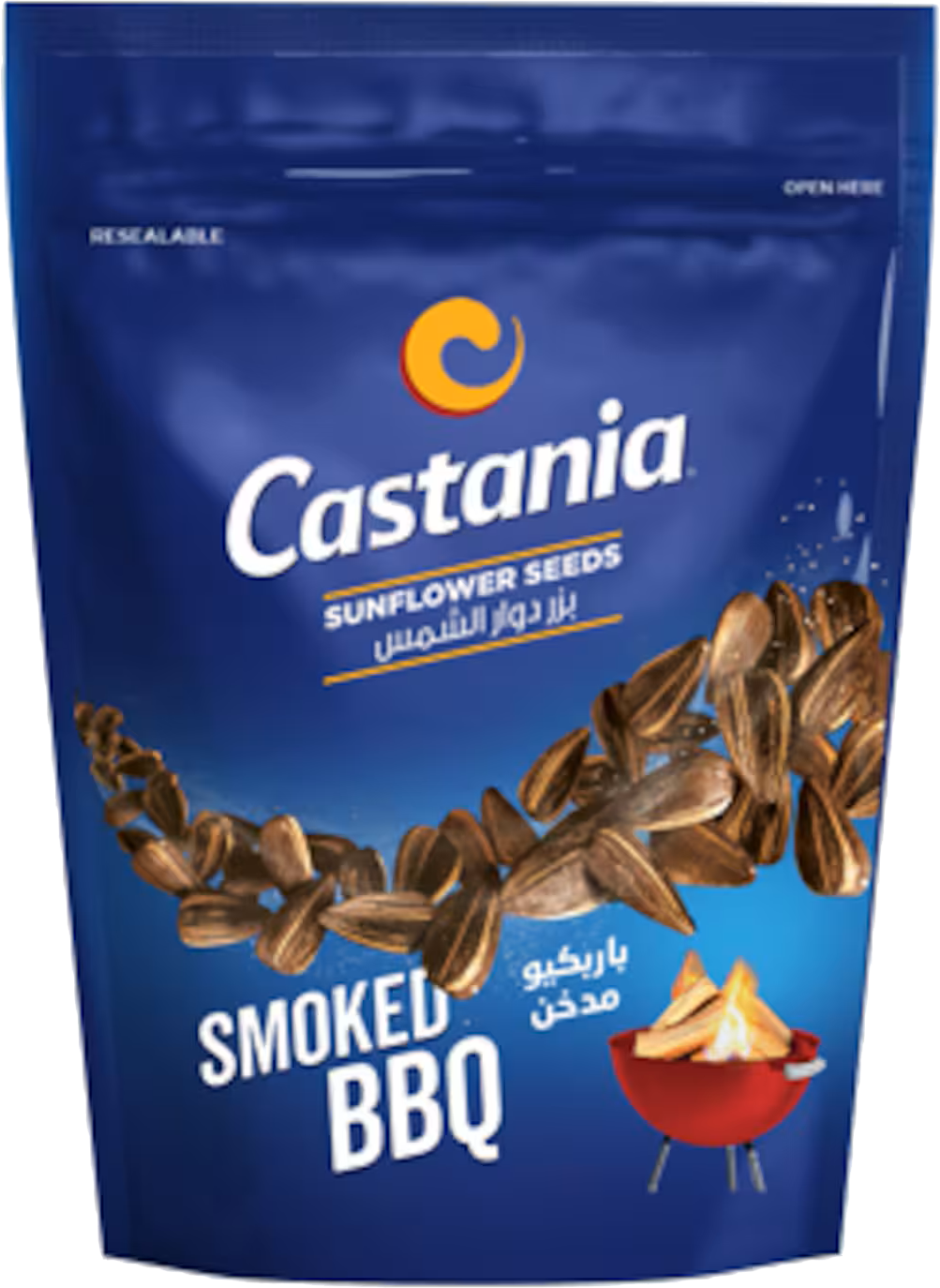 CASTANIA SUNFLOWER SEEDS SMOKED BBQ