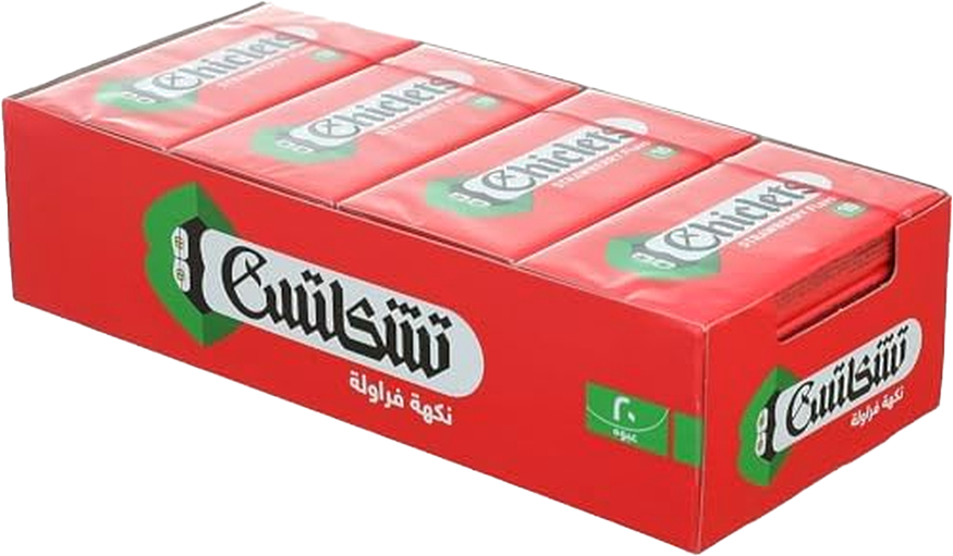 CHICLETS CASA STRAWBERRY