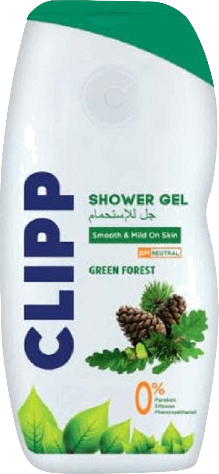 CLIPP SHOWER GEL GREEN FOREST  750ML