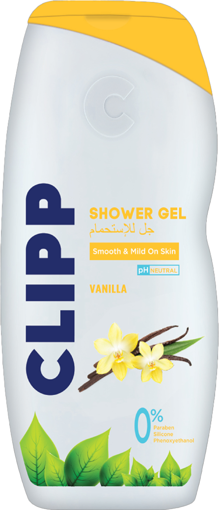 CLIPP SHOWER GEL  VANILLA 750ML