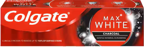 COLGATE MAX WHITE CHARCOAL MEDIUM