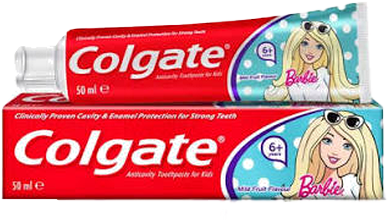 COLGATE TP JUN BARBIE 6+20%