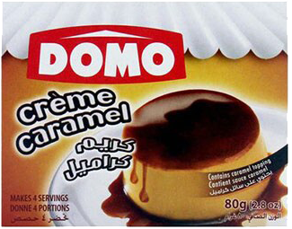 CREME CARAMEL DOMO