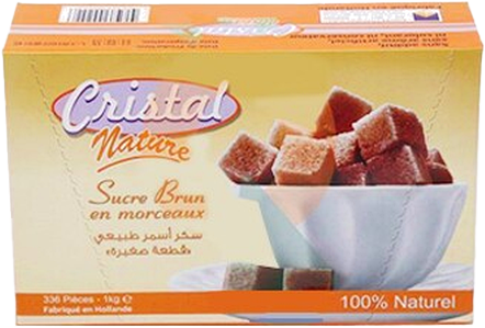 CRISTAL NATURE SUGAR CUBE