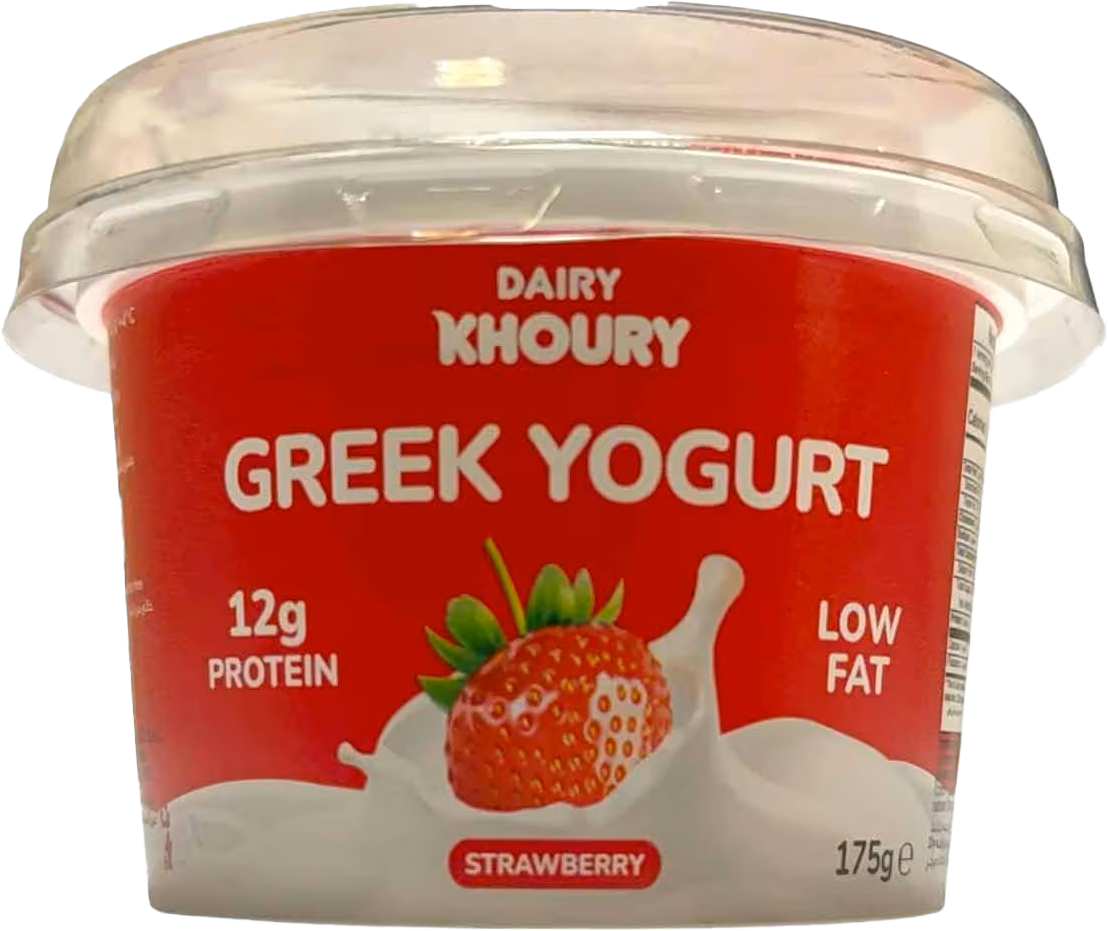 DAIRY KHOURY GREEK YOGURT STRAW
