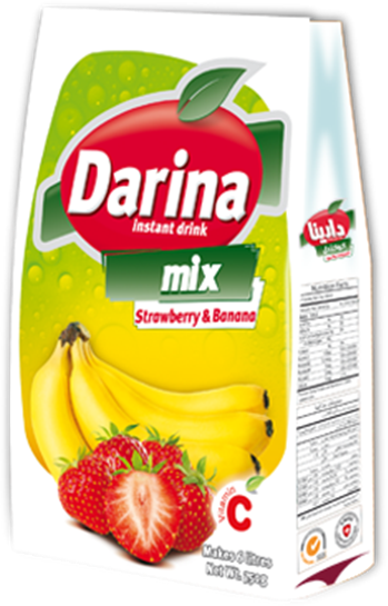 DARINA INSTANT DRINK BANANA STRAWBERRY