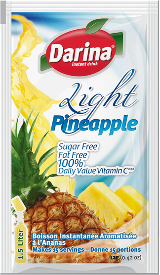 DARINA INSTANT DRINK PINEAPPLE LIGHT