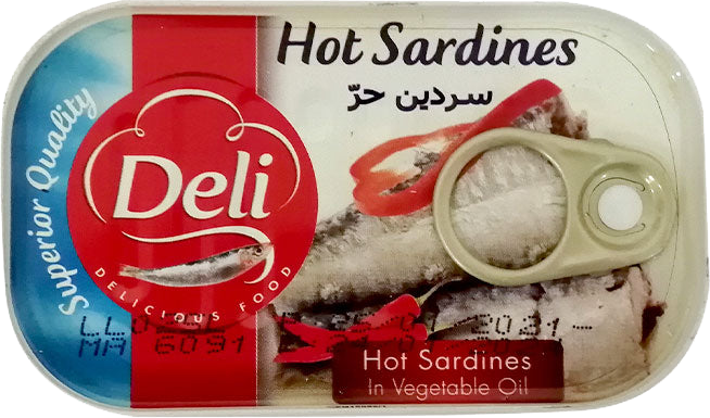 DELI SARDINES HOT OIL