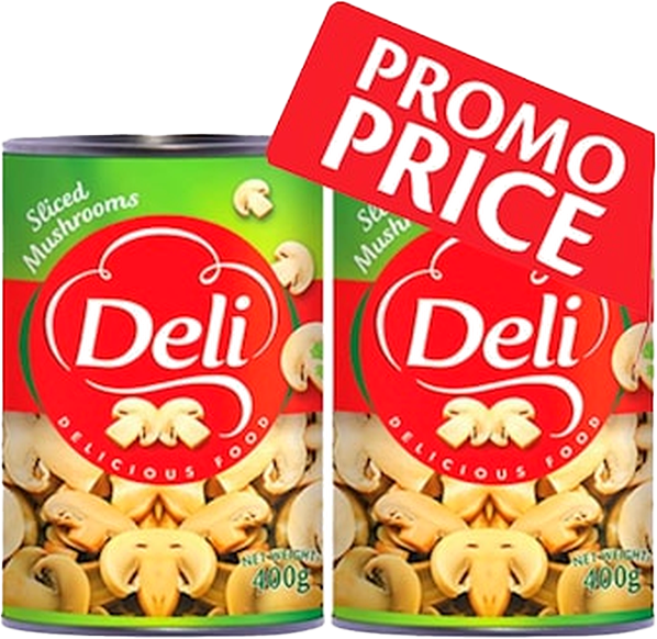 DELI WHOLE MUSHROOMS