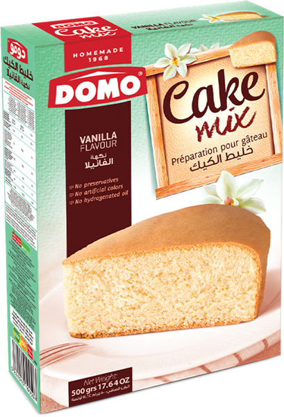 DOMO CAKE VANILLAx2+SPECULOOS SYROP+S