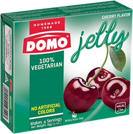 DOMO JELLY CHERRY VEG.