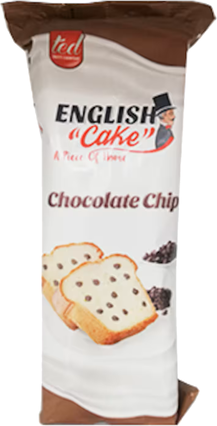 ENGLISH CAKE FILLED CHOCO CHIPS