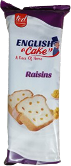 ENGLISH CAKE FILLED RAISINS