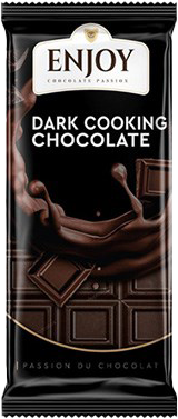 ENJOY COOKING DARK CHOCO TABLE 250G
