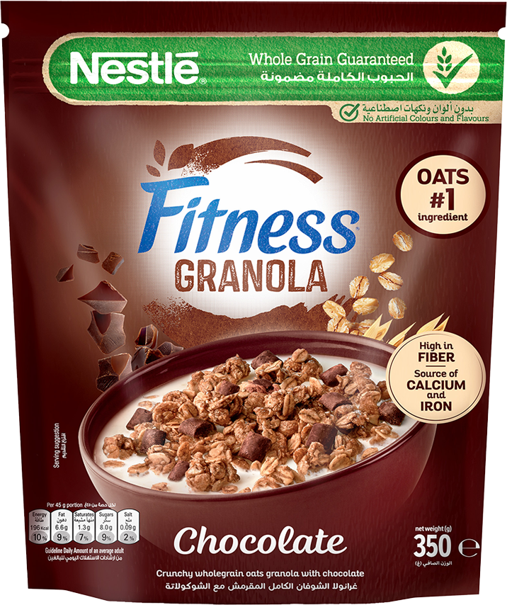 FITNESS GRANOLA CHOCO CEREAL  BAG