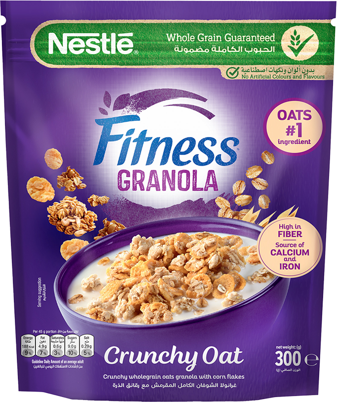 FITNESS GRANOLA OAT CEREAL 15%