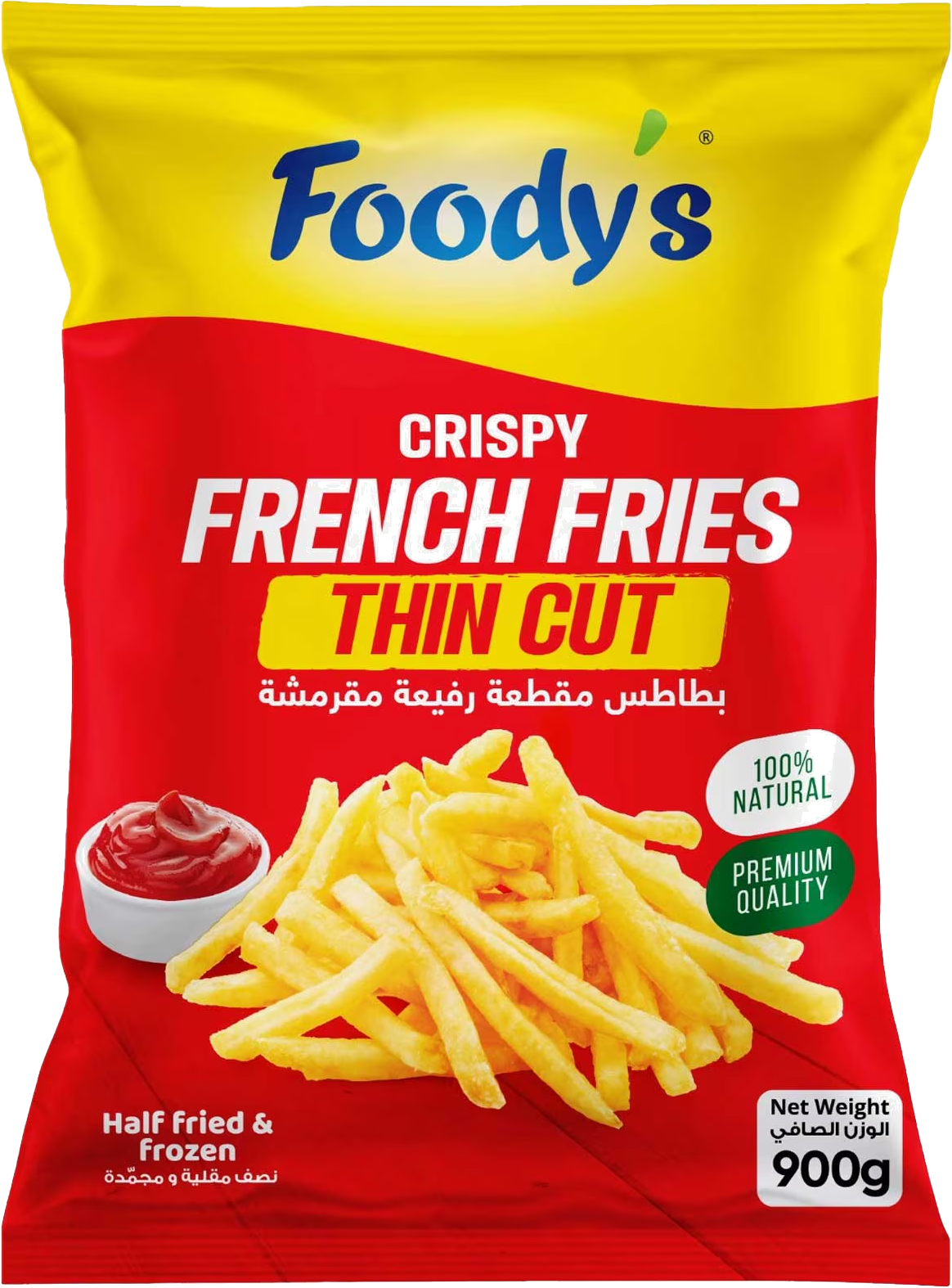 FOODYS FRENCH FRIES THIN CUT