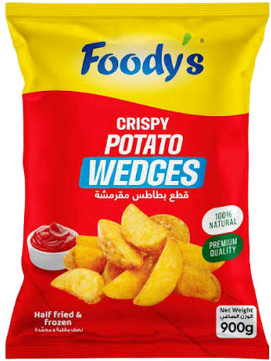 FOODYS FRIES COATED WEDGES