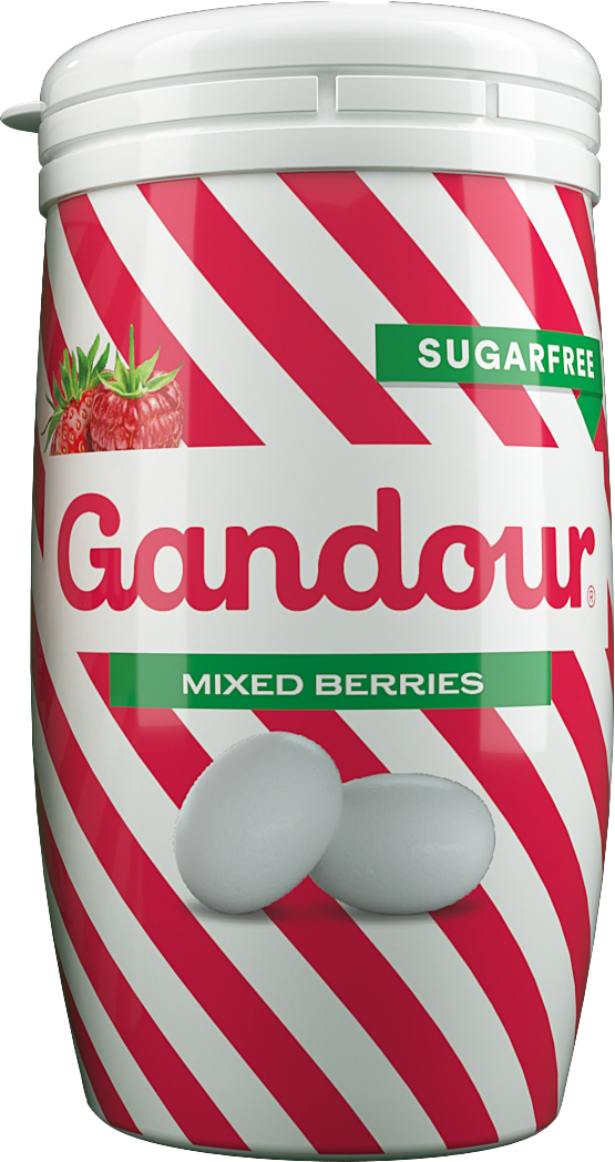 GANDOUR RED FRUITS GUM