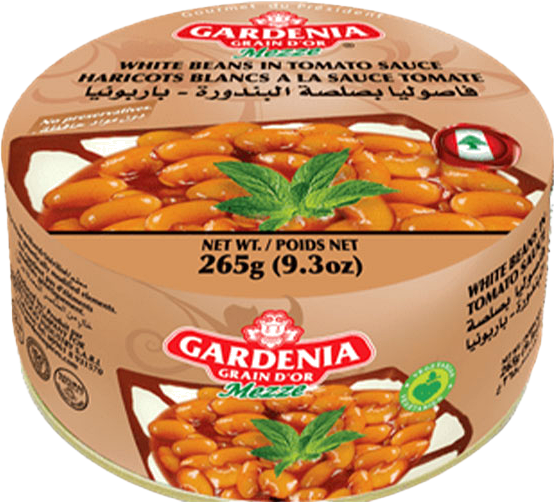 GARD. WHITE BEANS IN TOMATO SAUCE