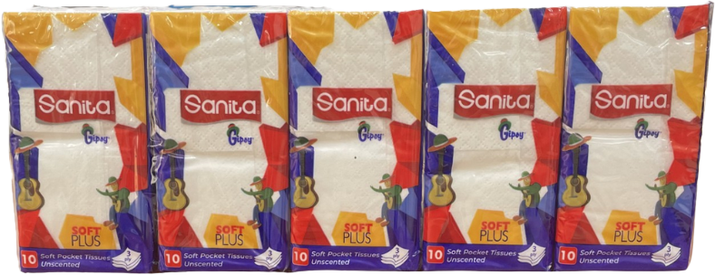 GIPSY POCKET 10 SHEETS