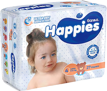 HAPPIES  LARGE