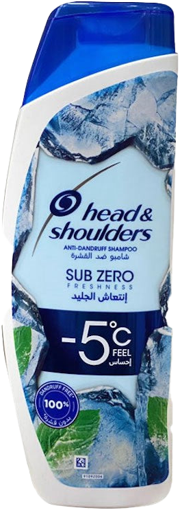 HEAD & SHOULDERS SHAMPOO SUBZERO FRESHNESS