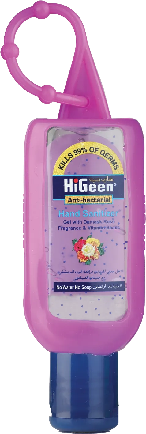 HIGEEN HAND GEL DAMASK ROSE