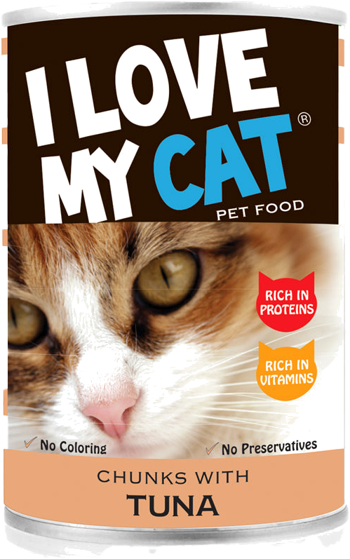 I LOVE MY CAT CHUNKS+TUNA