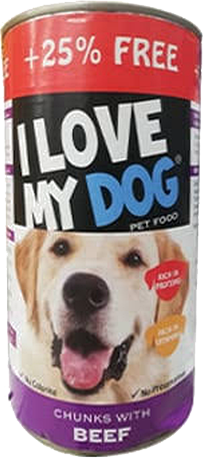 I LOVE MY DOG BEEF