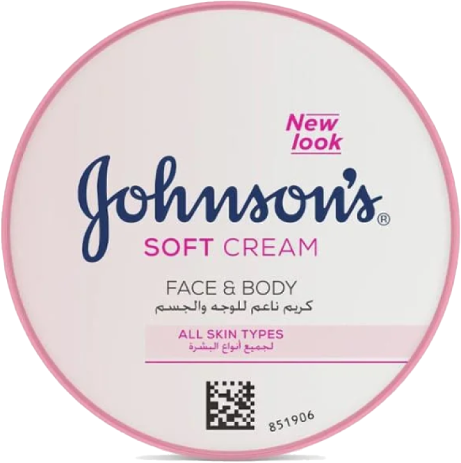 JOHNSONS SOFT CREAM FACE&BODY 200ML